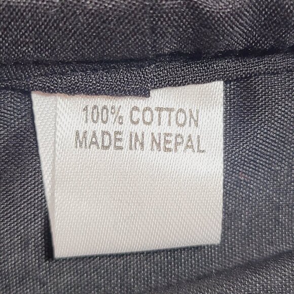 Boho Embroidered Crossbody/Belt Bag – 100% Cotton – Made in Nepal - Picture 10 of 14